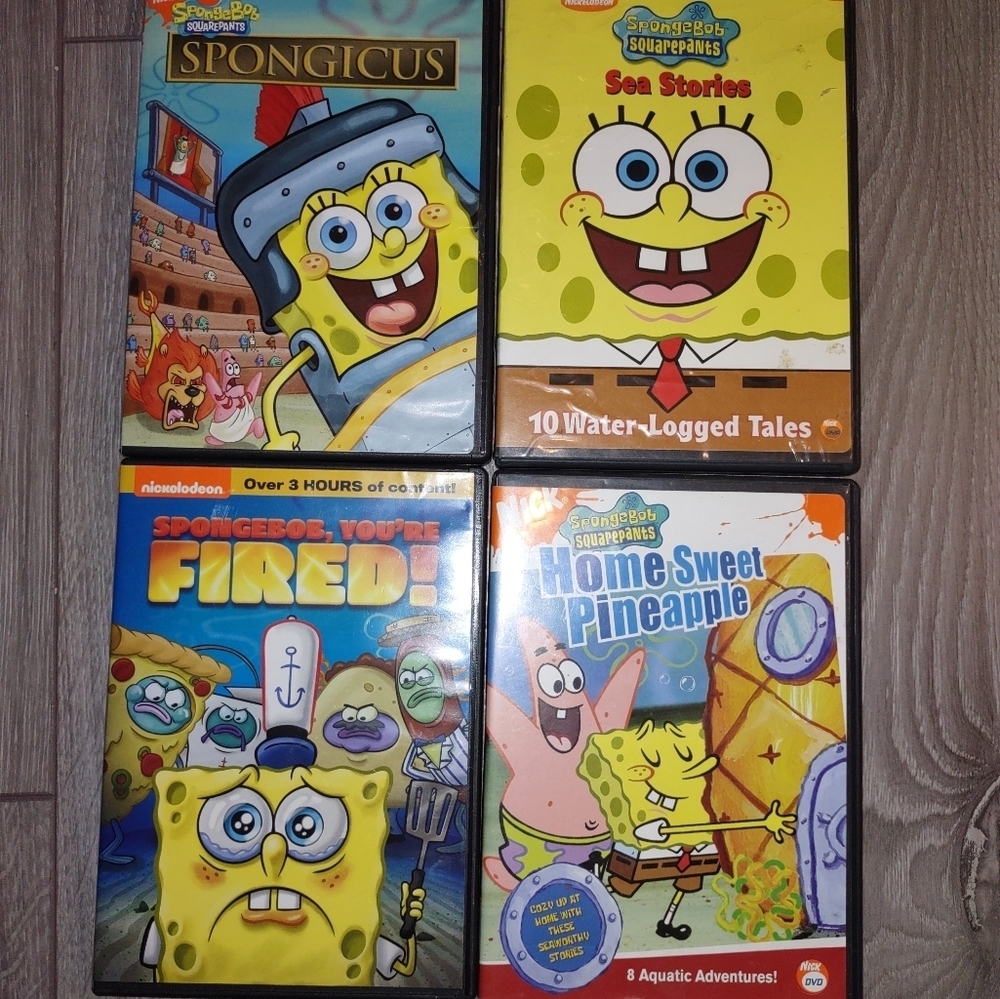 RETRO SpongeBob DVD set